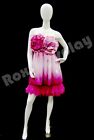 Semi-matte White Female Mannequin Dress Form Display  md-gf12w2--s