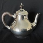Vtg  Solid Silver Teapot Made In Holland  1944  Elegant  Classic Lines 