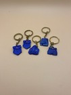Lot Of 5 Vintage Gumball Vending Machine Toy Figures Prizes Keychains