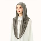 Instant Headscarf Women Hijab Muslim Shawl Wrap Scarves Turban One Piece Islamic