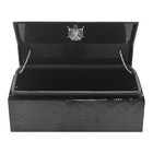 30  X13 x13  Aluminum Truck Black Tool Box Trailer Pickup Truckbed Storage
