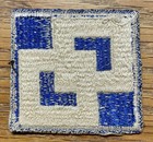 Original Wwii - U s  Army 2nd Service Command Patch - Worn