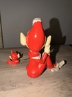 Vintage Pixie Elf Japan Spaghetti Trim W  Chain Babies Christmas Figurine