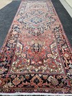 4 4 X 11 3 Antique Fine Heriz Vintage Serapi Ushak Kazak Caucasian   
