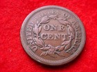 1853 Braided Hair Large Cent Nice Copper Coin     26