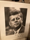 President John F  Kennedy Vntg 1963 Signed Facsimile Autograph In Plastic Stand