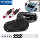 Universal Racing Car Flush Mount Quick Release Hood Latch Pin No Key Locking Kit