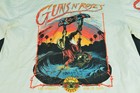 Guns N Roses Long Sleeve White Shirt Skateboarder Los Angeles August 18 2016 S
