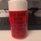 Vintage Coca-cola 1995 Compressed T-shirt From A Vending Machine  Sealed 
