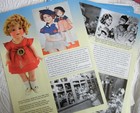 30p History Article   Paper Doll - Tribute To Shirley Temple Black - Life   Doll
