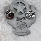 Official Harley Davidson Motorcycles Eagle Star Logo Vest Lapel Pin