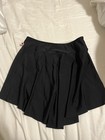 Yumiko Black Nylon Isabelle Ballet Skirt Xs