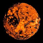 2  Natural Yooperlite Full Moon Sphere Healing Uv Glow Stone Crystal Decor Gift