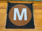 R27 30 1984 Nycta Ny Nyc Subway Roll Sign Art M Line Brooklyn Queens Manhattan