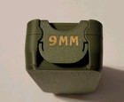 3d Printed 9mm Ammo Box Snap Lock 50 Rd Compact Storage Olive Green Gold Pla