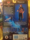 Babylon 5 Marcus Cole Exclusive Premiere Figure W  White Star Ship New 1997 Nib
