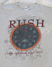 2010 Rush Time Machine Band Concert Tour Shirt Size Large Rock Music Memorabilia