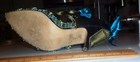 Hand Decorated Pin Cushion Leather Shoe