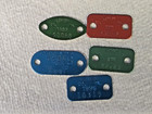 130 Vtg Lehigh County  Pa Aluminum Dog License Tags See Pics   Read Description
