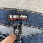 Kirkland Signature Women   s High Rise Skinny Medium Wash Blue Denim Jeans 6