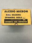 Vintage Alcedo Micron Spinning Reel Box  box Only  Free Shipping