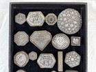 25 Antique Brass Jewelry Stamp Dies Mold From India
