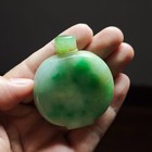 Ancient Jade  Old Jade  Myanmar Green  Old Jade  Snuff Bottles 2