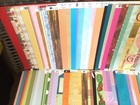 Huge 12x12 Scrapbook Paper Lot 240 Shts  mixed Themes   Brands new