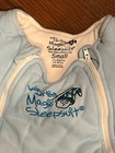 Baby Merlin s Magic Sleepsuit For Babies - Blue Cotton Size Small  3-6 Months 