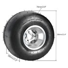 5  Wheel Tire Combo 10x4 50-5 11x7 10-5 Atv Quad Racing Go Kart Buggy Drift Cart