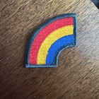 Vietnam War Era U s  Army 42nd Infantry Division Color Merrowed Edges Patch