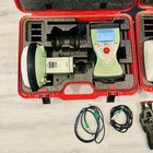 Leica Dual Gs15 Gps Gnss Rtk Base   Rover Kit With Cs15 Field Controller