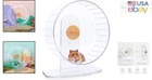 Durable Transparent Hamster Wheel With Adjustable Height For Small Breeds