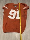 Nike Authentic Texas Longhorns Game Used Football Jersey 42 M Orange  91