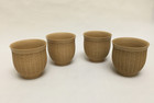 Set Of 4 Chinese Yixing Zisha Teacups With Mark