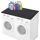 Washer Dryer Countertop - Large Washer And Dryer Covers For 54  X 27 5  Black
