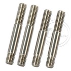 Unequal Length Double End Threaded Stud Bar Rod Bolts A2 304 Stainless Steel