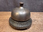 Antique Front Dest Hotel Bell  new Departure  Bell Company Bristol Conn  Vintage