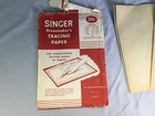 Antique Vintage Singer Sewing Company Tracing Paper