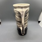 Vintage Mccoy Pottery Black Boot With Spur Beer Stein Mug
