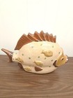 Vintage Hand Made Beautiful Pottery Large Fish 23  X 16  Display Beach Ocean