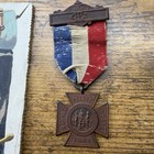 1896 Shamokin Pa Sons Of Veterans Program   1883 Woman s Relief Corps Medal Gar