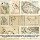 Antique Map-south America-usa-america-buffon-de Vaugondy-1853