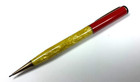 Vintage Ritepoint Pennzoil Oil   Mechanical Pencil  Red And Pearl