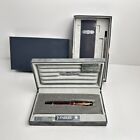 Vintage Parker Duofold Marbled Maroon Rollerball Pen