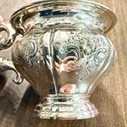 Antique Silver Plated Cup Or Sugar Dish No Marks