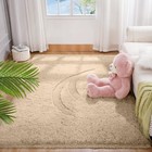 Long Shaggy Area Rugs Anti Slip Fluffy Soft  Floor Mat Carpet For Living Room