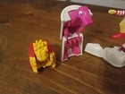 Lot Of 7 -6 Vtg Mcdonald   s Changeables Transformers Dinosaurs 1 Ronald Mcdonald 