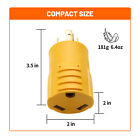 Rv Trailer Generator Adapter 30 Amp 4-prong L14-30p To Tt-30r Plug Twist Lock