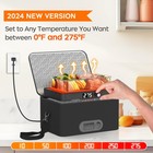 Portable Oven  12v 24v 110v-240v Car Food Warmer Portable Personal Mini Oven Ele